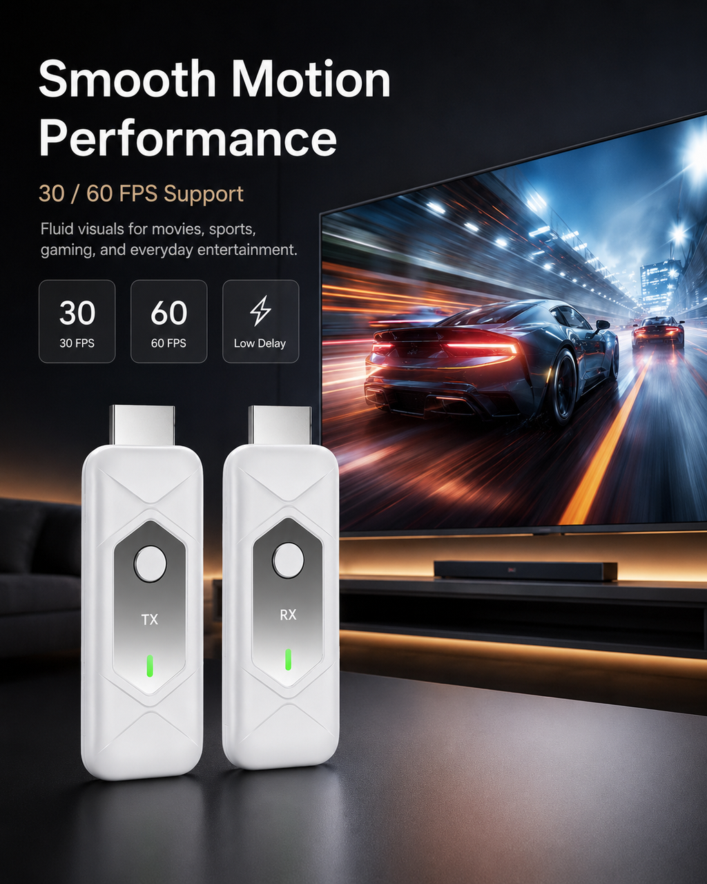 SV2501 Wireless Video Transmitter & Receiver Kit