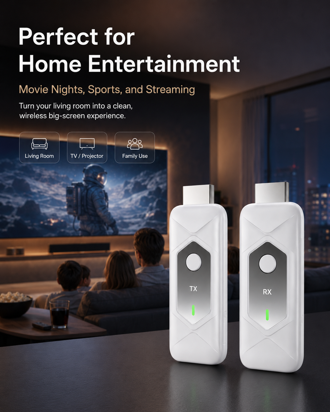 SV2501 Wireless Video Transmitter & Receiver Kit