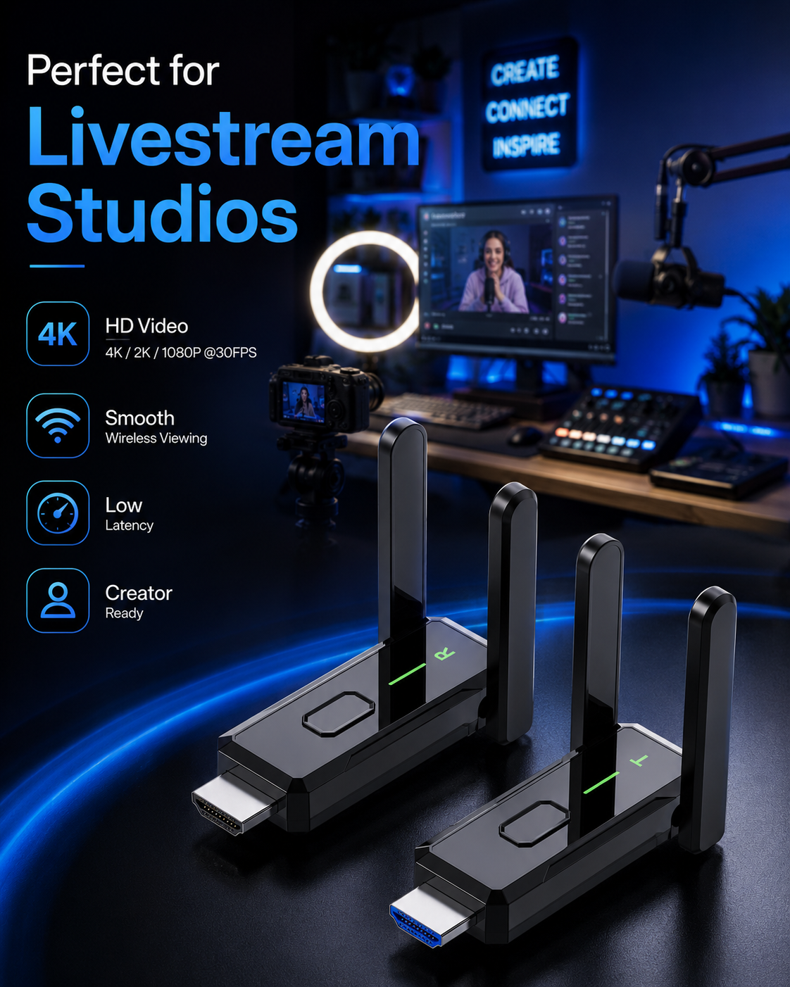 SV2512 Wireless Video Transmitter & Receiver Kit