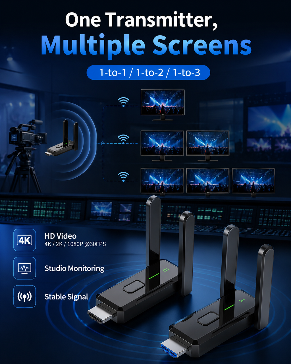 SV2512 Wireless Video Transmitter & Receiver Kit