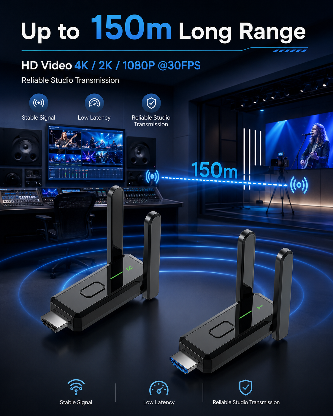 SV2512 Wireless Video Transmitter & Receiver Kit