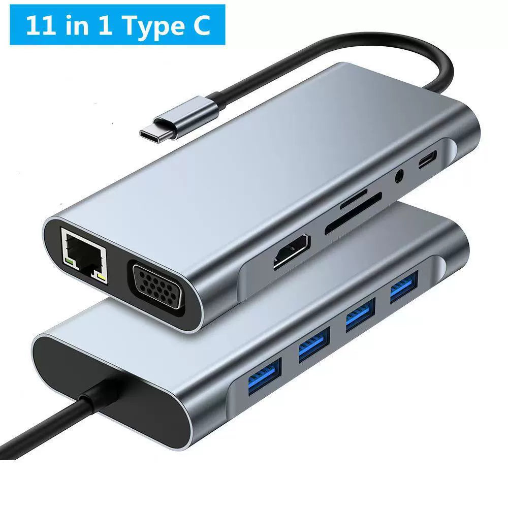 SH-2111 11-in-1 USB-C Docking Station