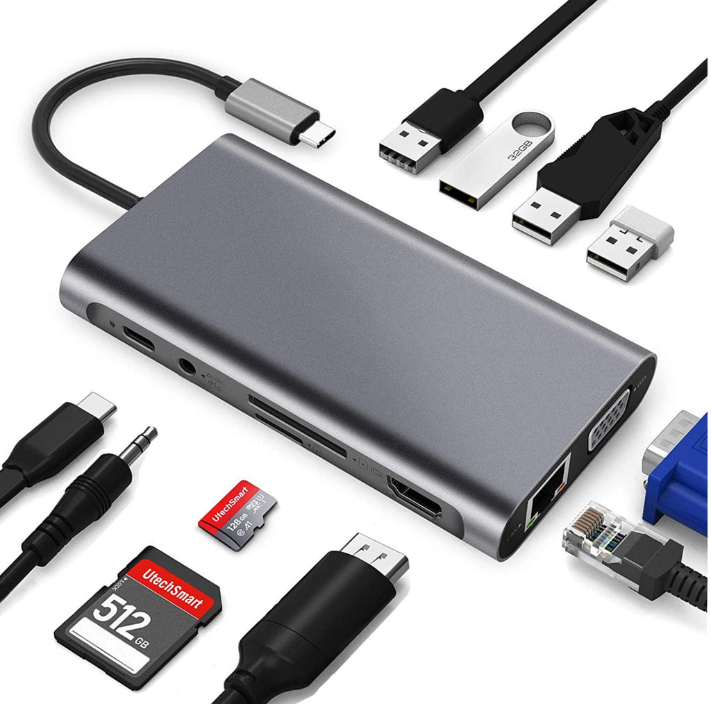 SH-2111 11-in-1 USB-C Docking Station