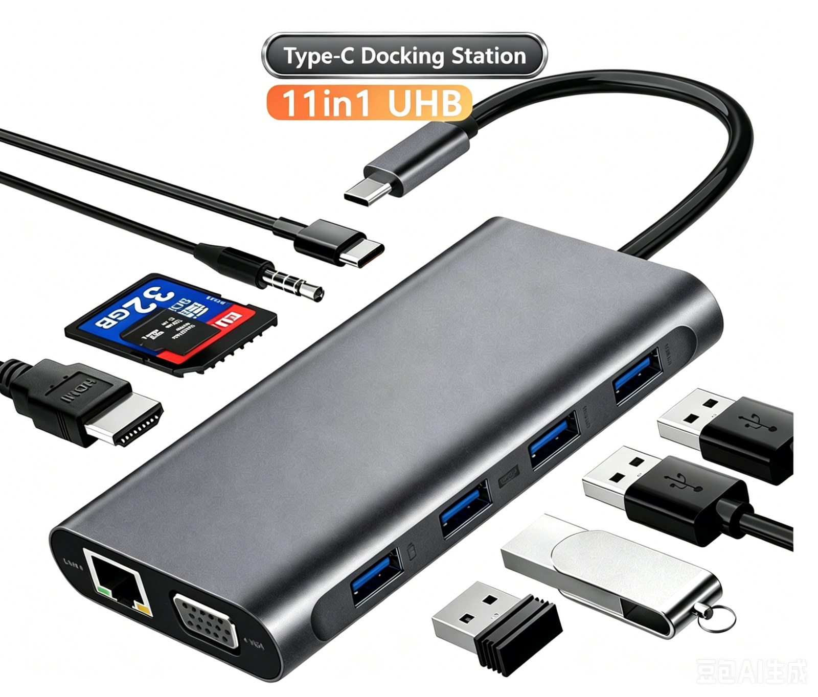 SH-2111 - Desktop Expansion in One Place